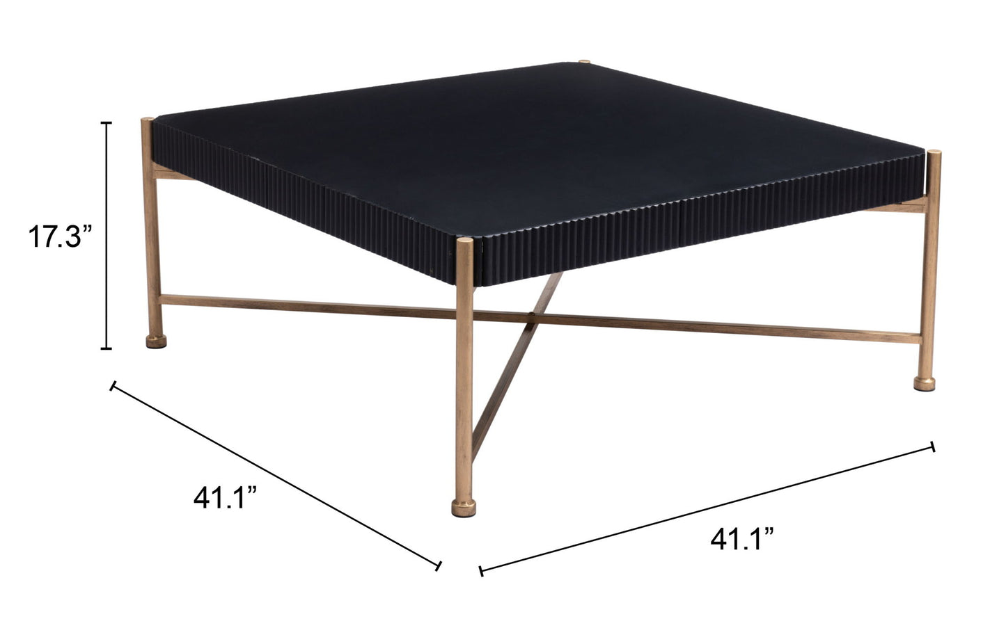 Nazaire - Coffee Table - Black
