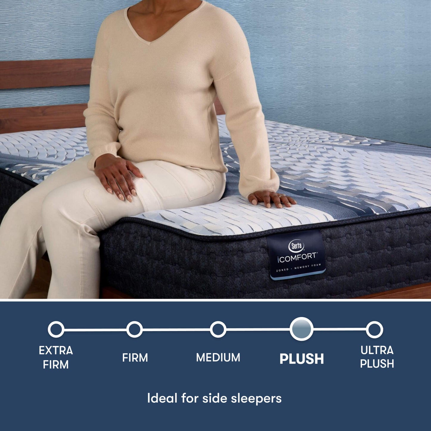 iComfort - 12" Aveda Memory Foam Plush Mattress