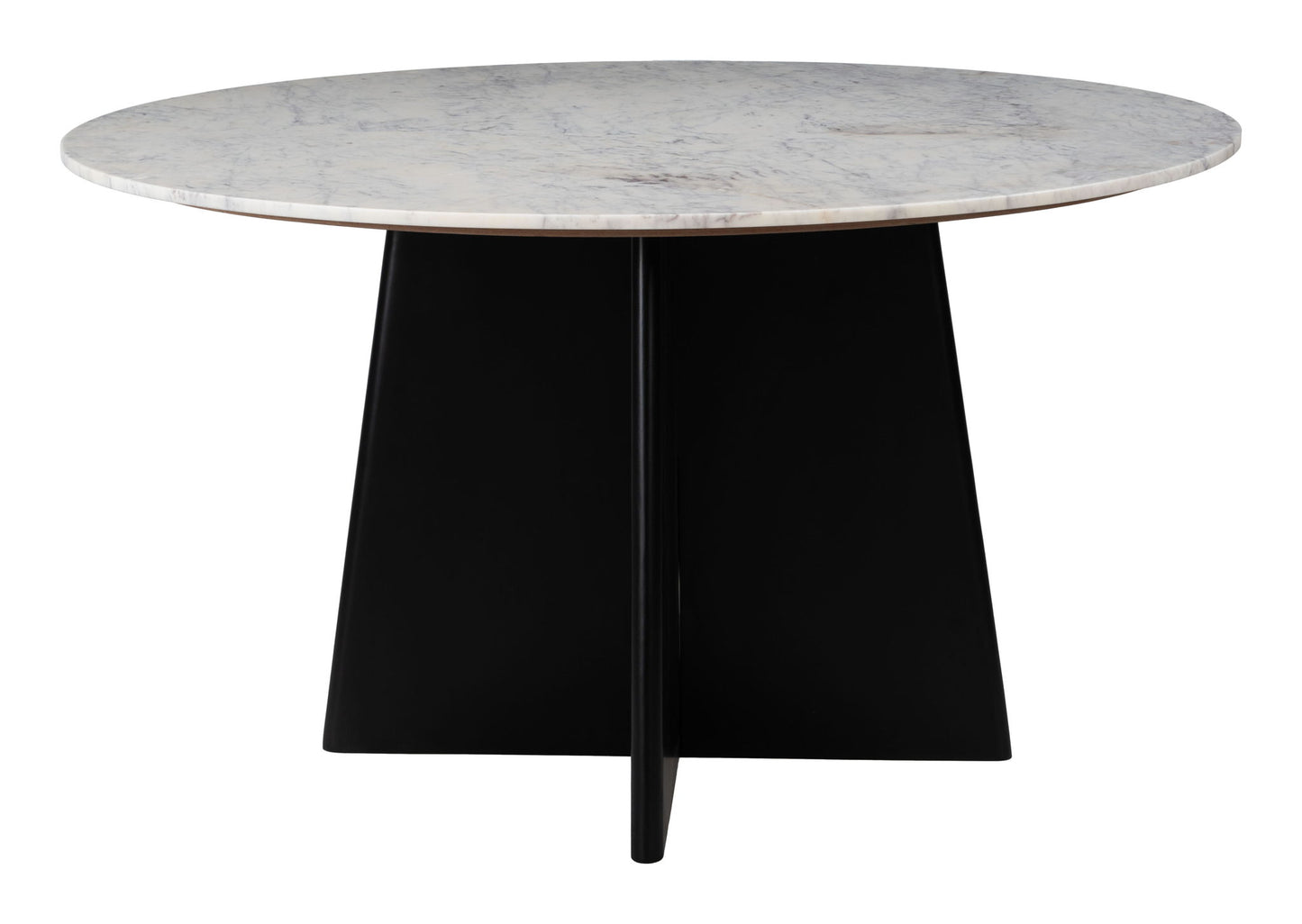 Strela - Dining Table - White & Black