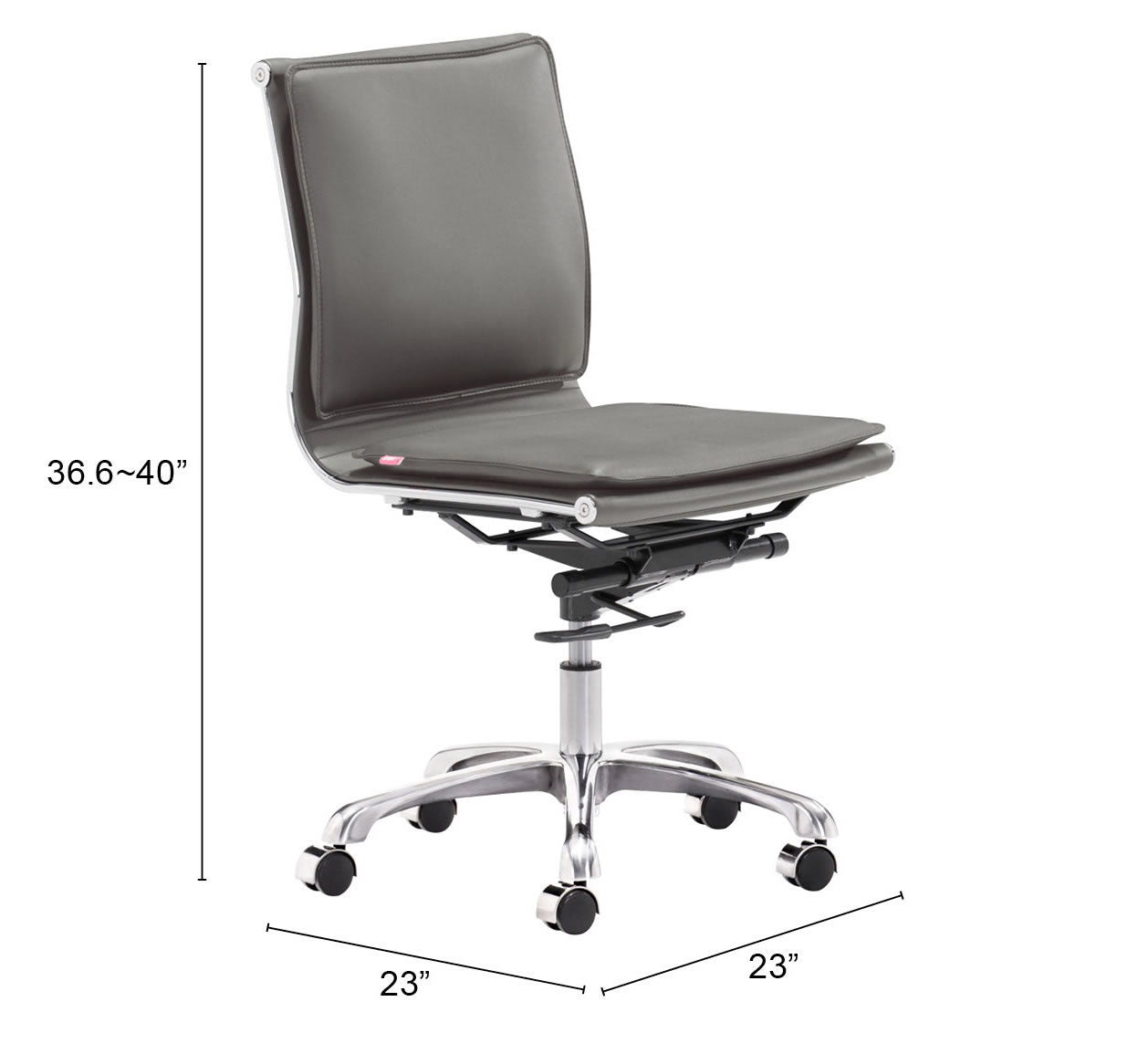 Lider Plus - Armless Office Chair