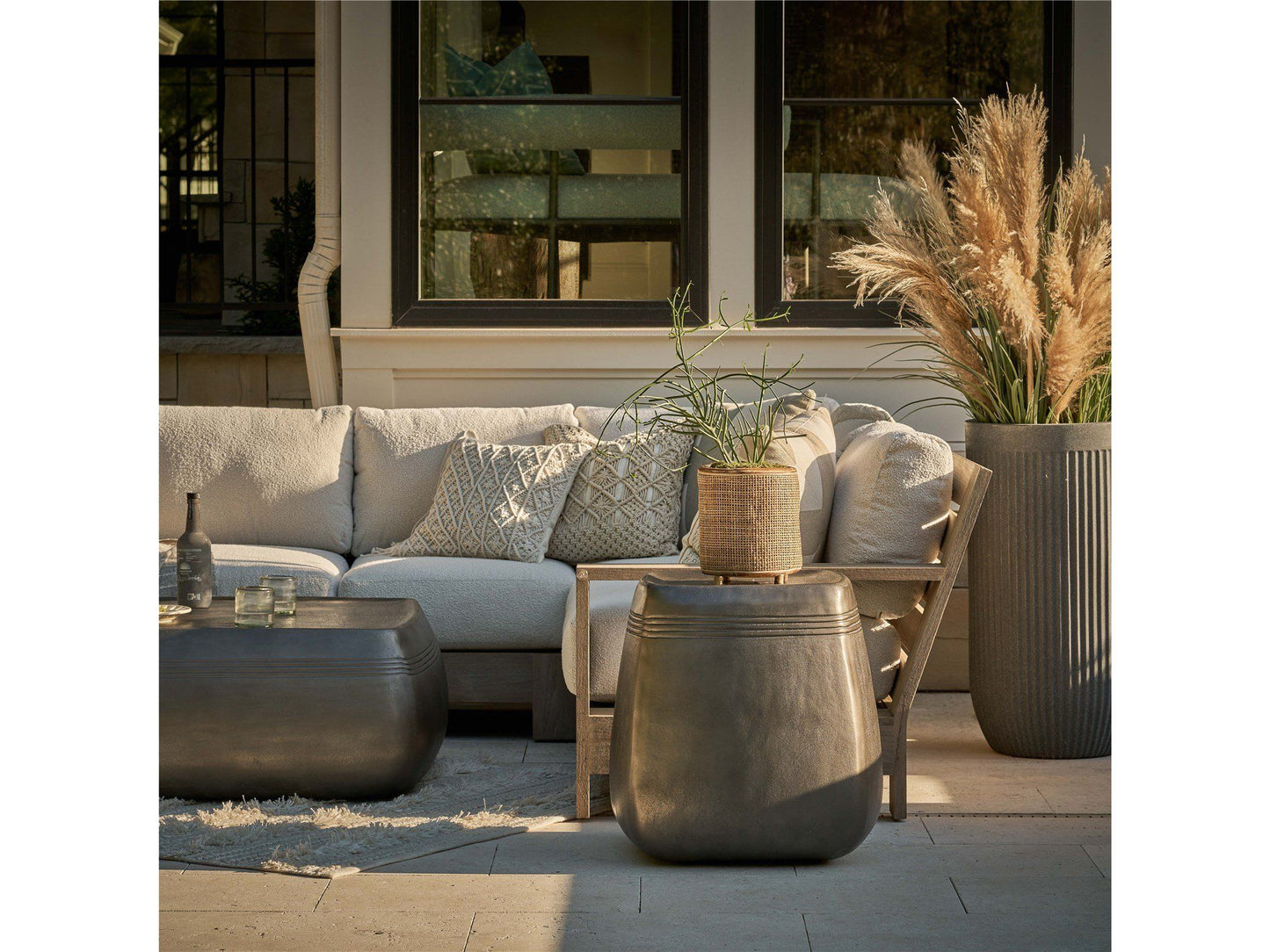 Coastal Living Outdoor / Saratoga - End Table - Bronze