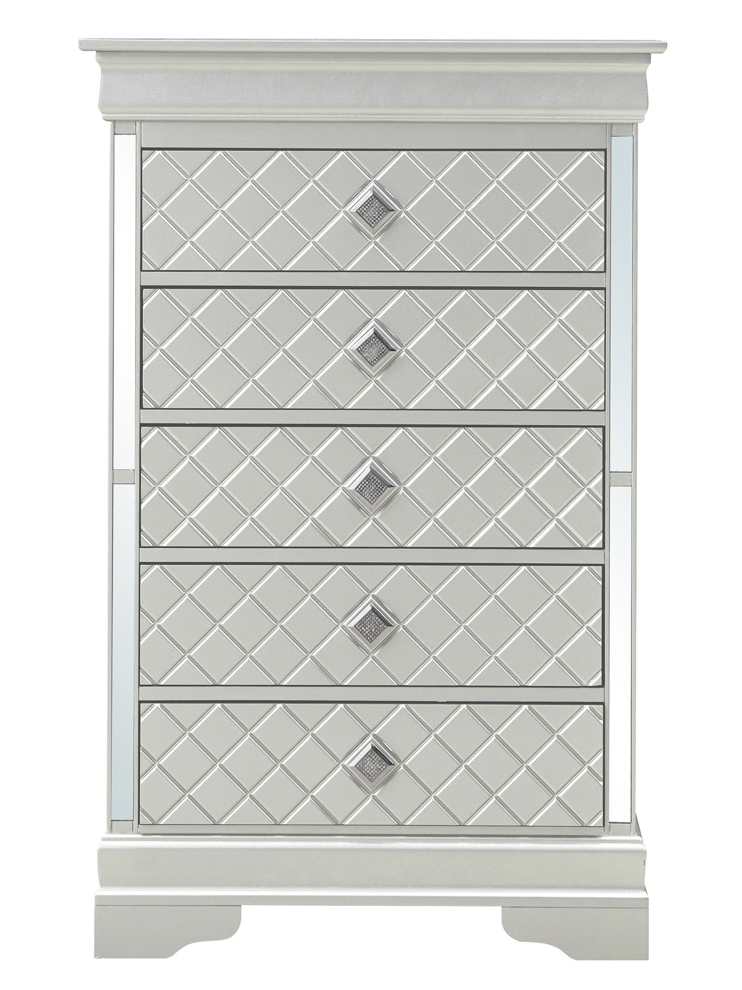 Verona - 48" Chest - Silver Champagne