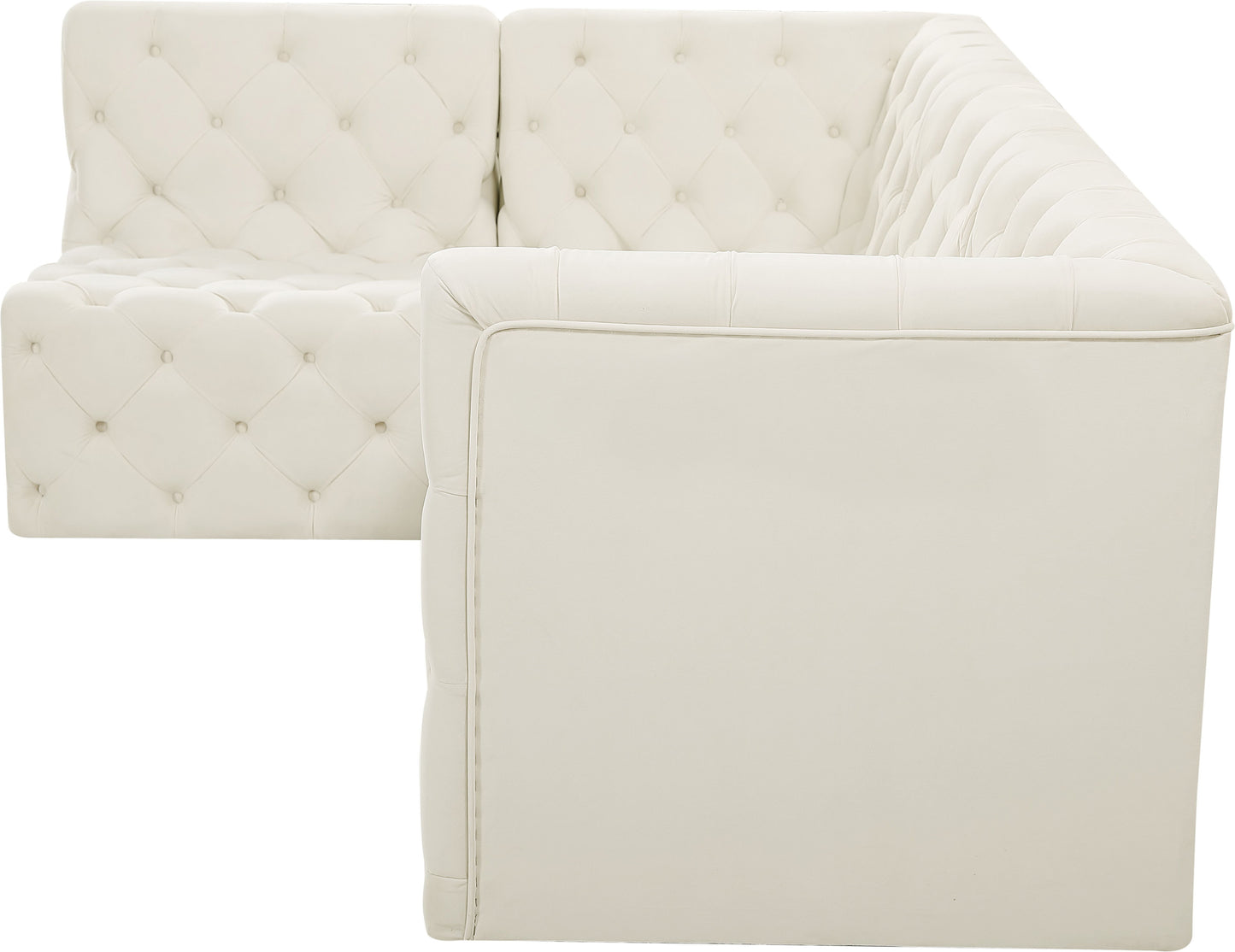 Tuft - Modular Sectional 4 Piece - Cream