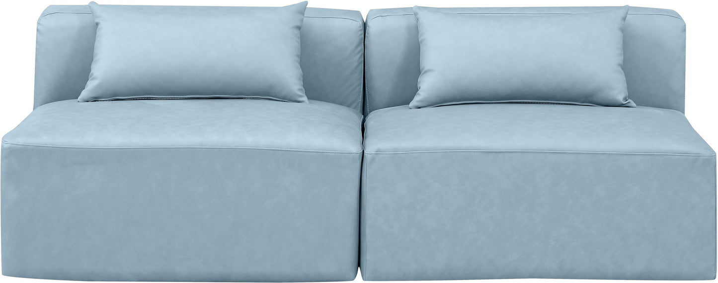 Cube - Modular 2 Seat Armless Sofa