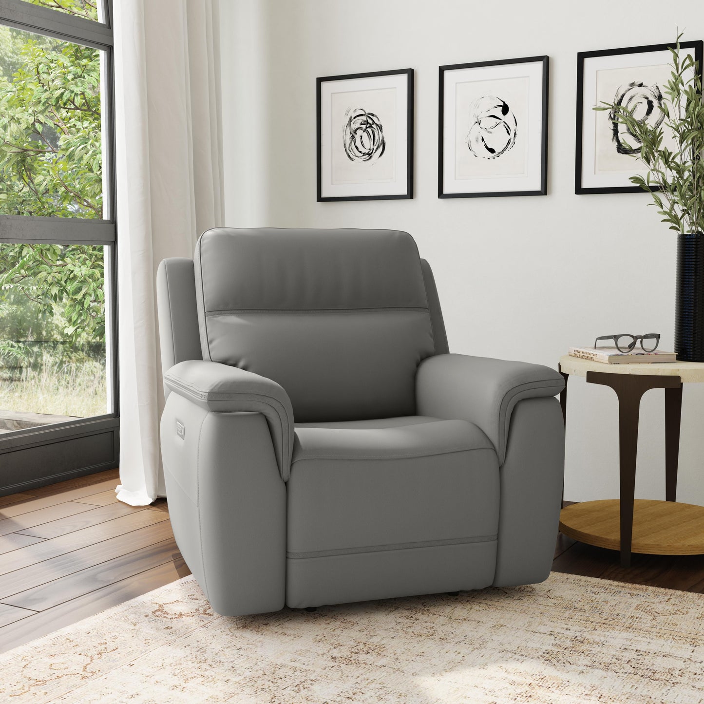 Sawyer - Power Recliner with Power Headrest & Lumbar