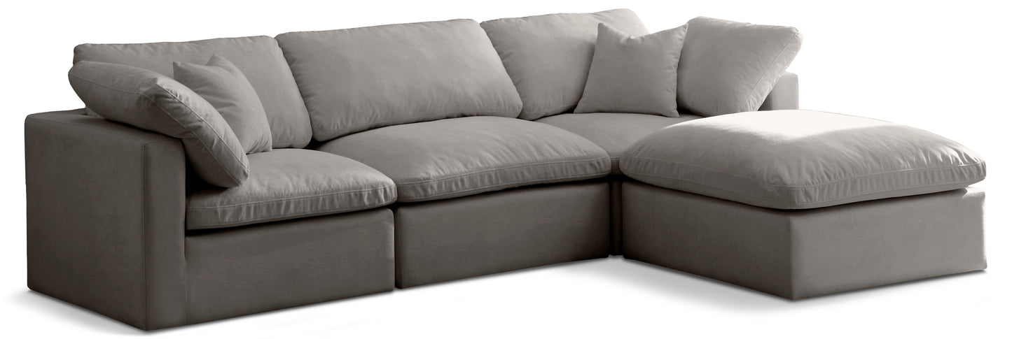 Plush - 4 Piece Modular Sectional