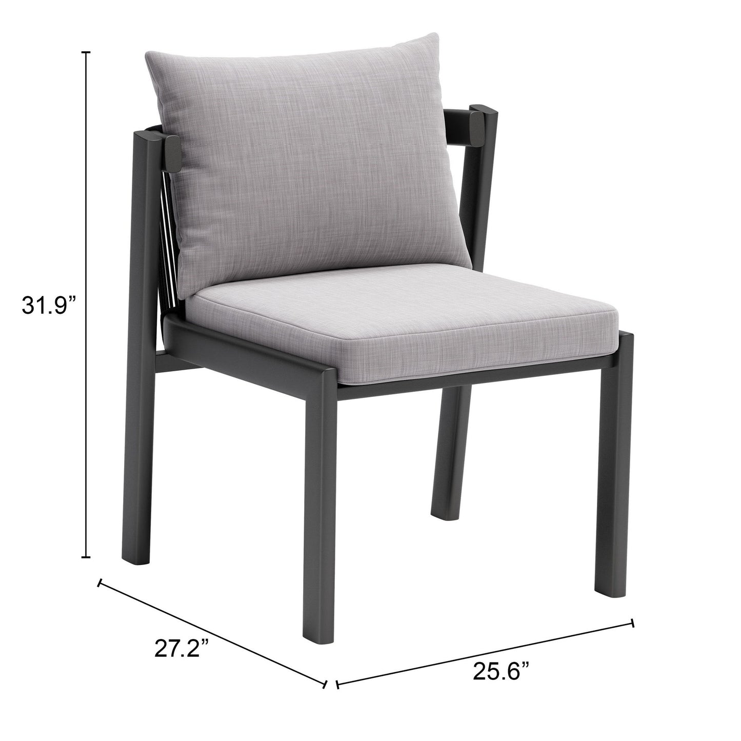 Horizon - Dining Chair (Set of 2) - Gray