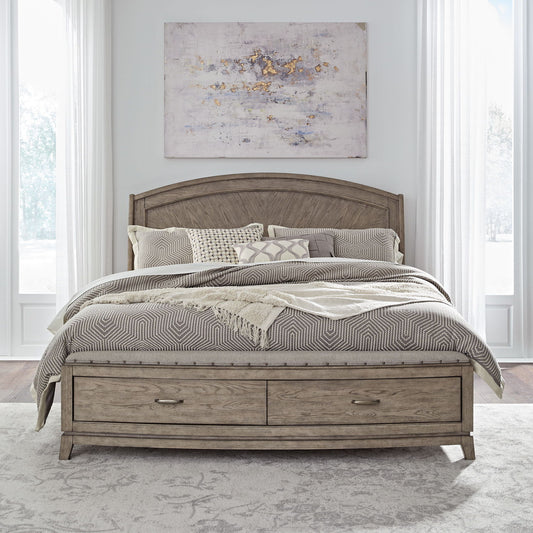 Avalon - Panel Storage Bed