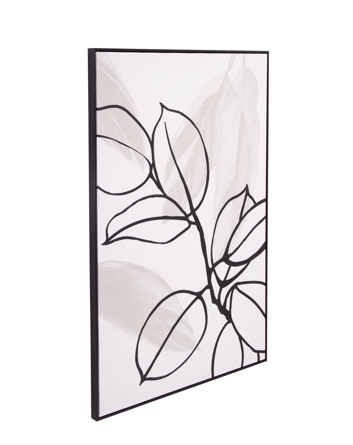Harmony I Canvas Art - White