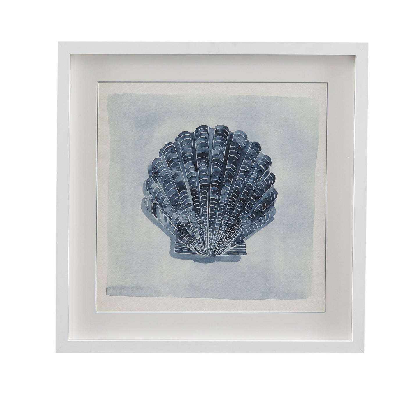 Blue Treasure II Framed Print - Blue