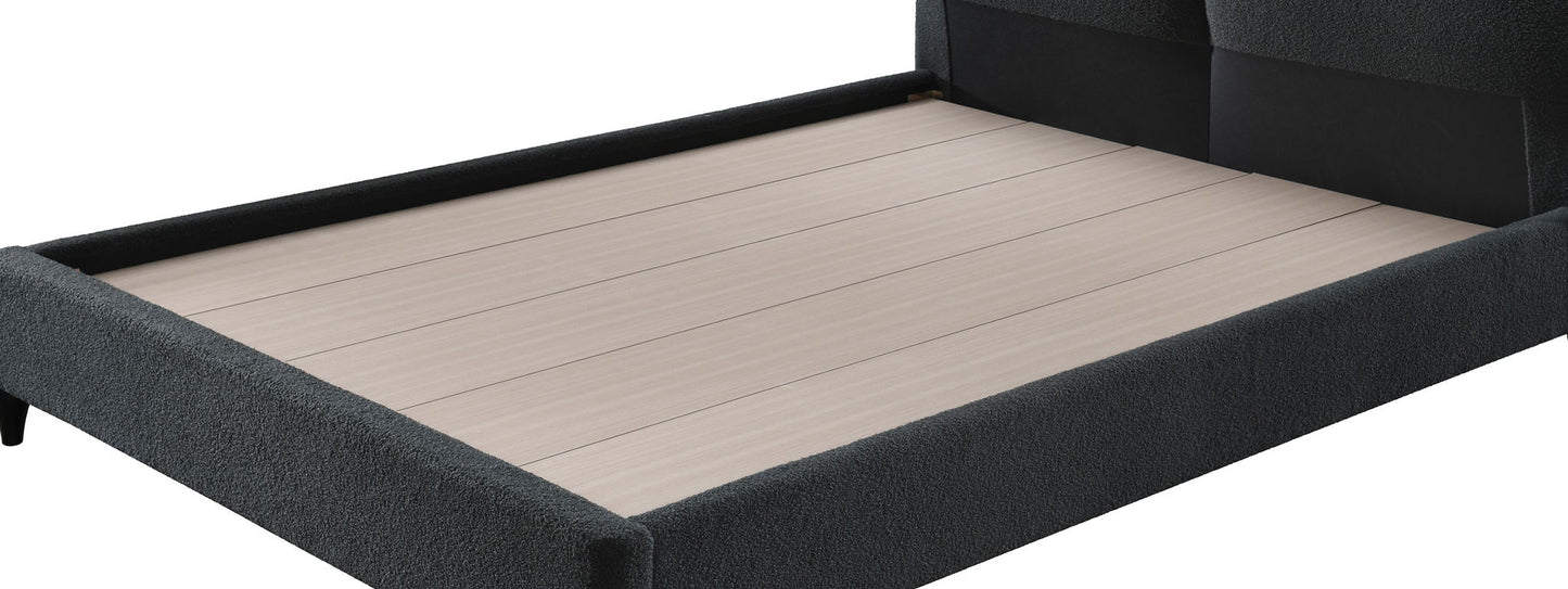 Jenn - Upholstered Bed With Decking Board Set