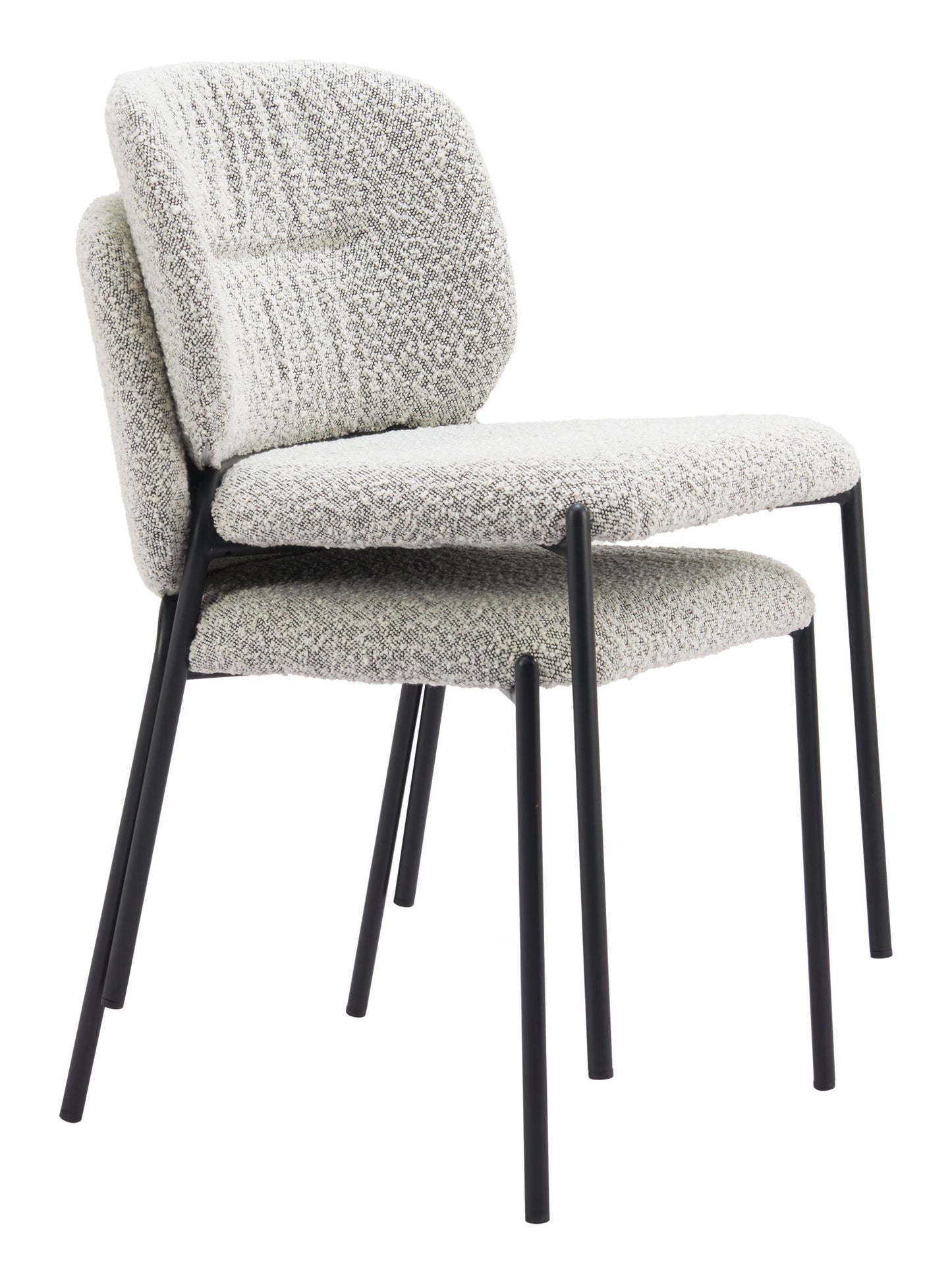 Plat - Dining Chair (Set of 2) - Gray