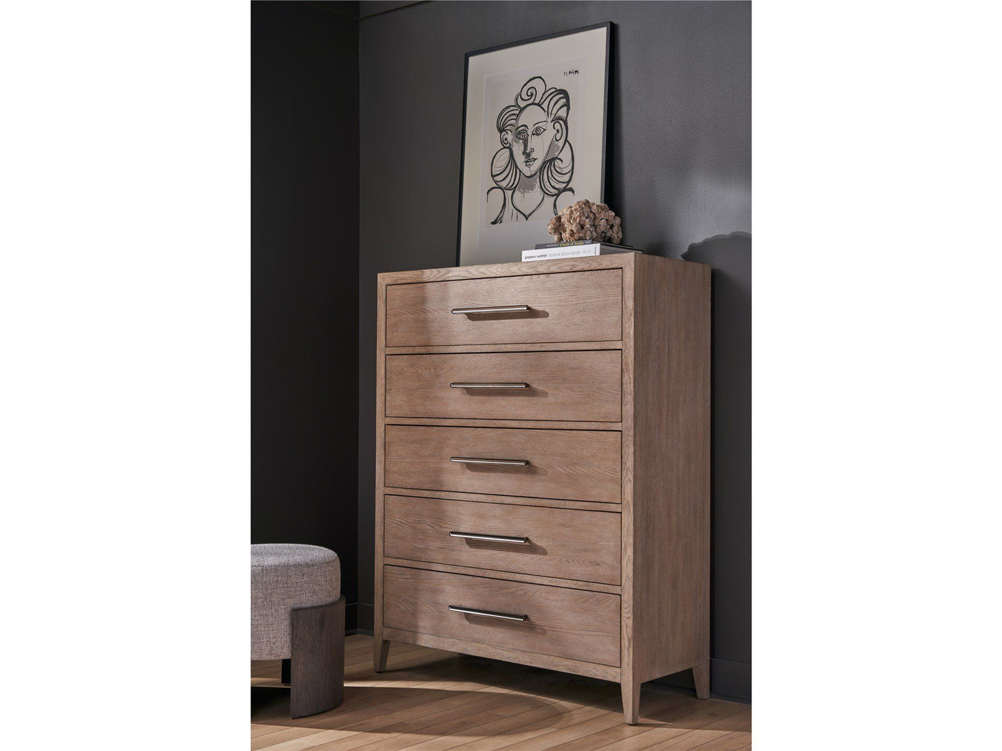 New Modern - Cove Drawer Chest - Light Brown