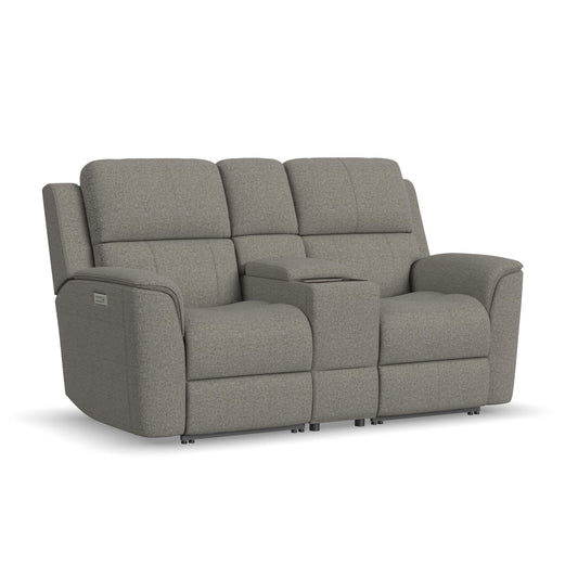 Henry - Power Reclining Loveseat With Console & Power Headrests & Lumbar