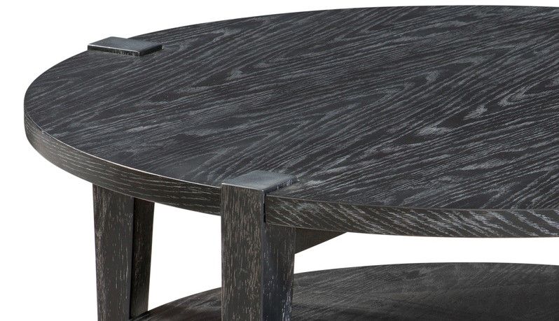 Whitfield - Round Cocktail Table - Black