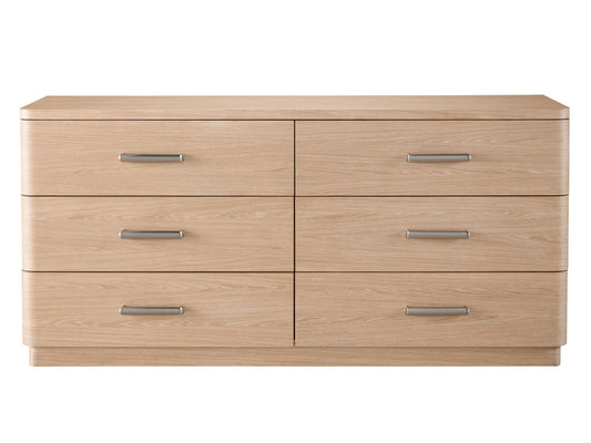 Nomad - Six Drawer Dresser - Light Brown