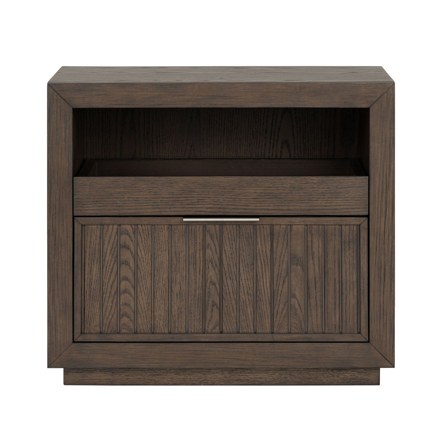 Athens - Open Nightstand - Dark Brown