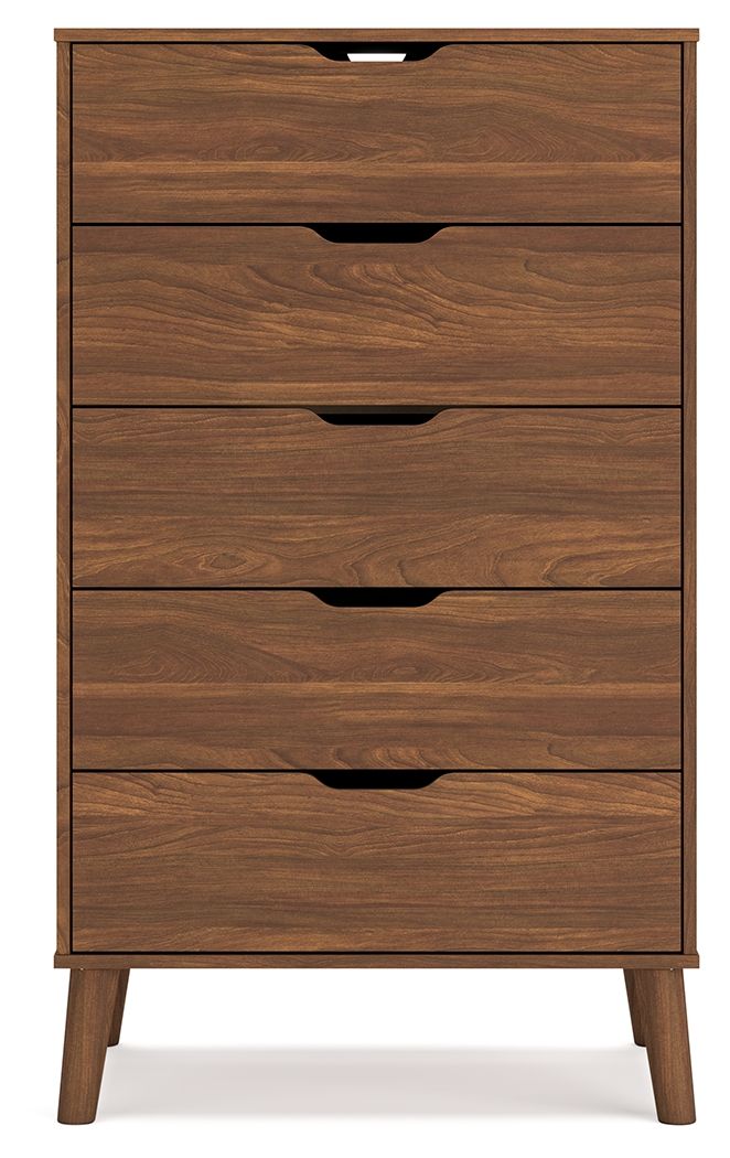 Fordmont - Auburn - Five Drawer Chest