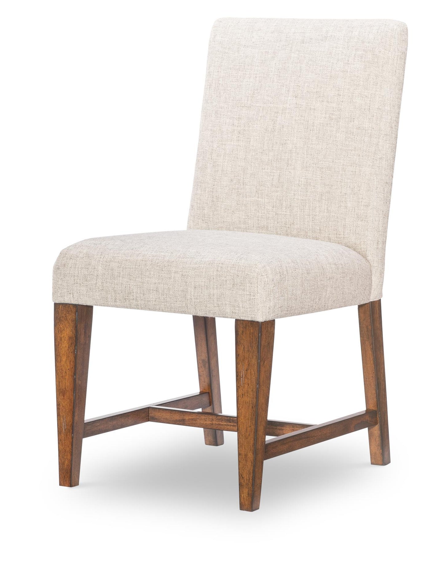 Fenmore - Upholstered Side Chair (Set of 2) - Mocha And Distressed Cherry