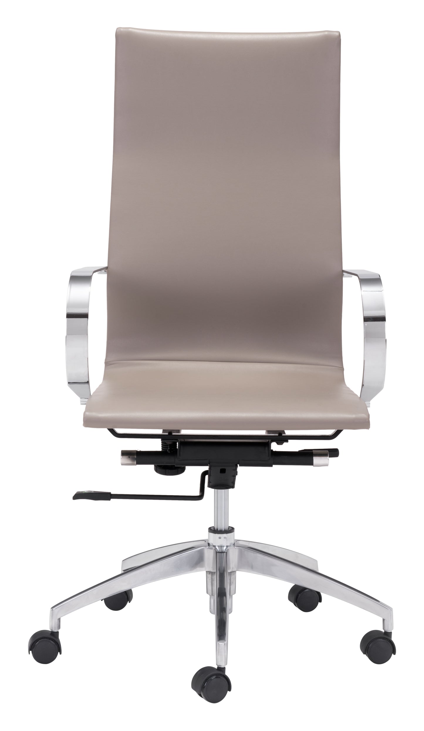 Glider - High Back Office Chair - Taupe