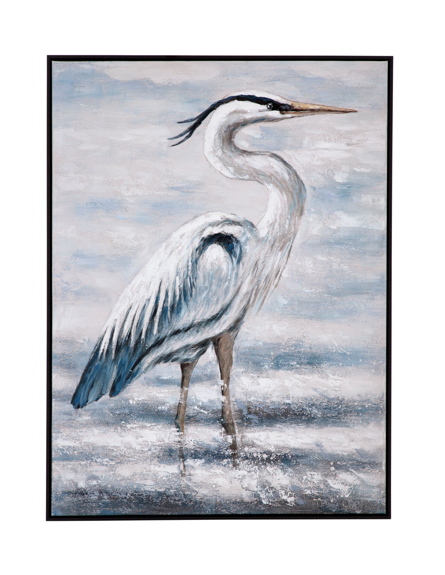 Hunting Canvas Art - White