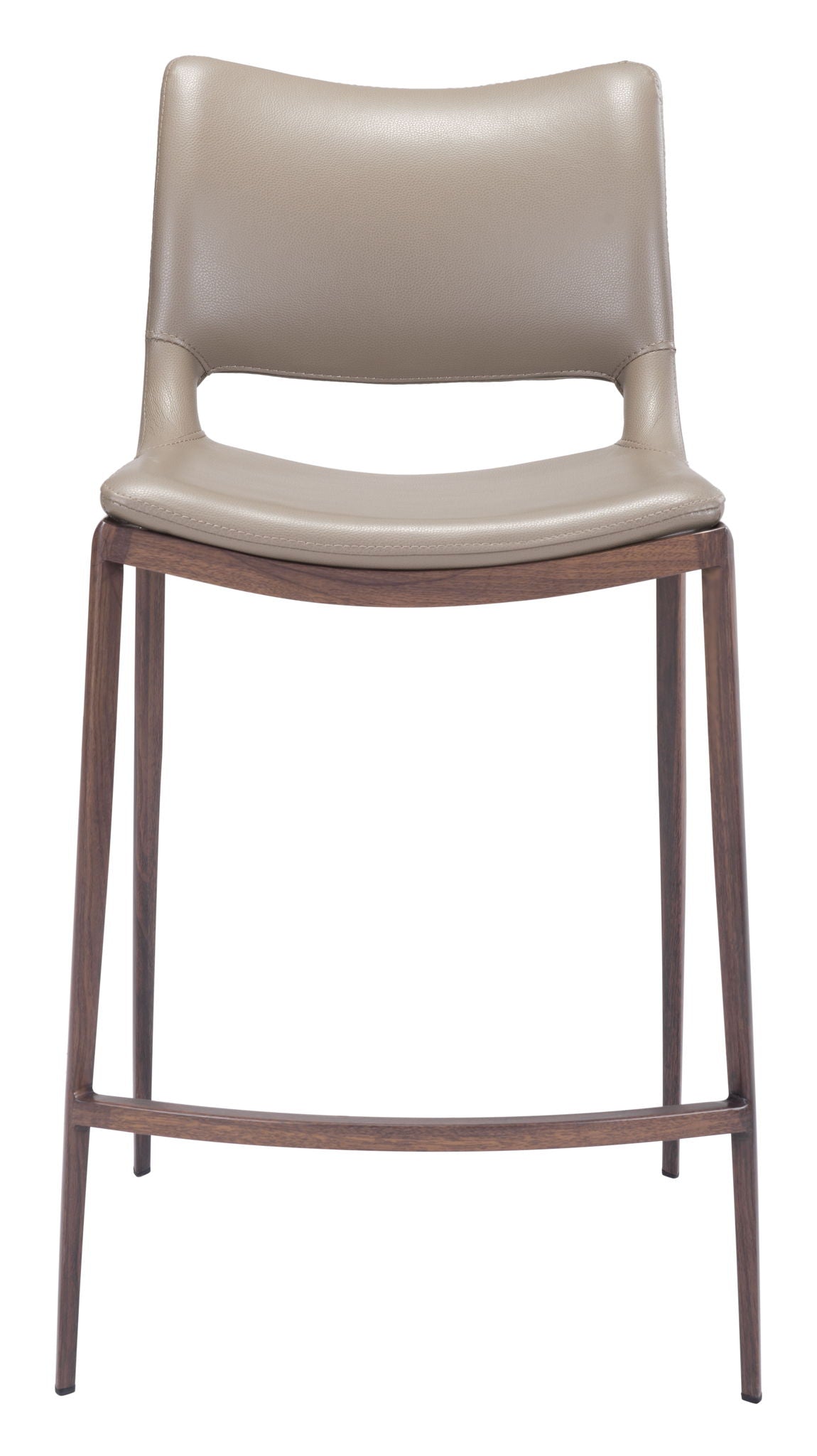 Ace - Counter Chair (Set of 2) - Walnut Legs