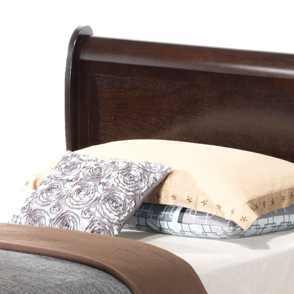 Glory Furniture - Louis Phillipe - Sleigh Bed