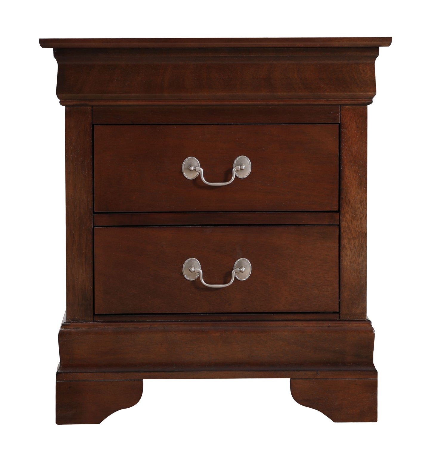 Glory Furniture - Louis Phillipe - 2 Drawer Nightstand