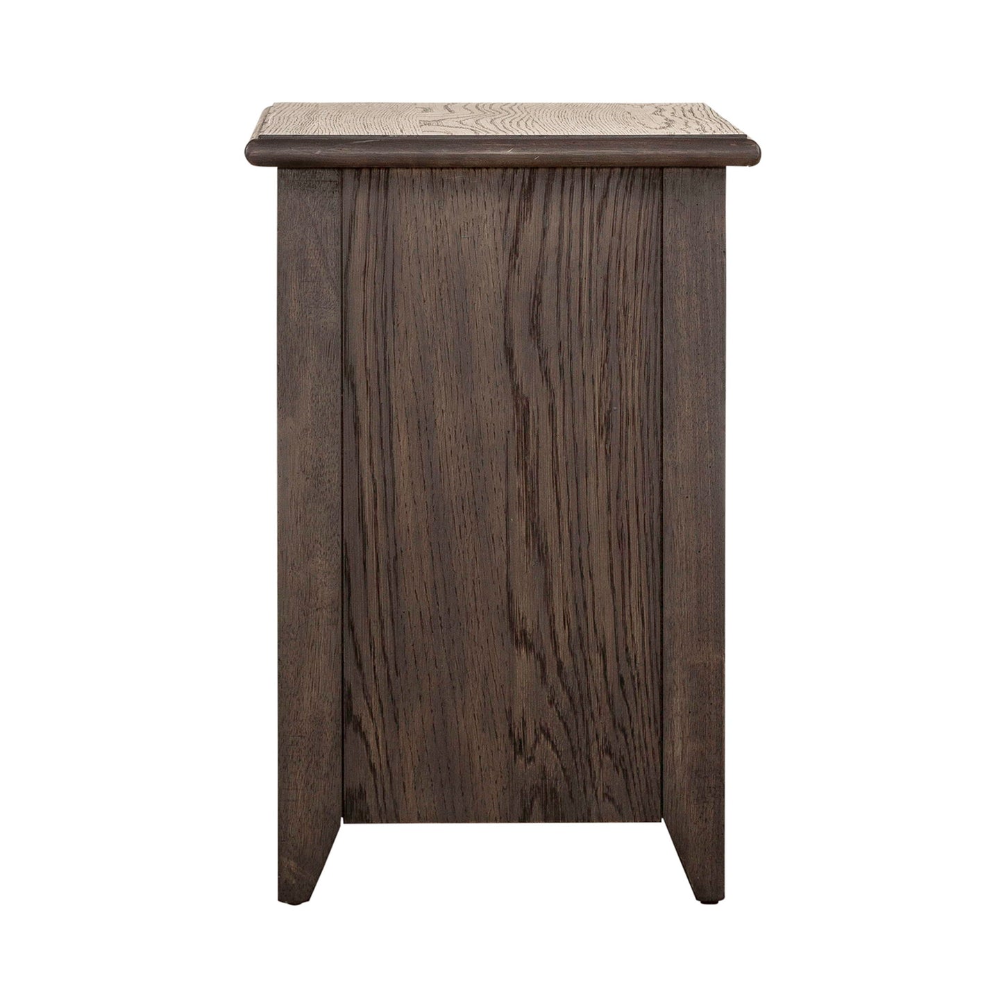 Mill Creek - Chair Side Table - Dark Brown