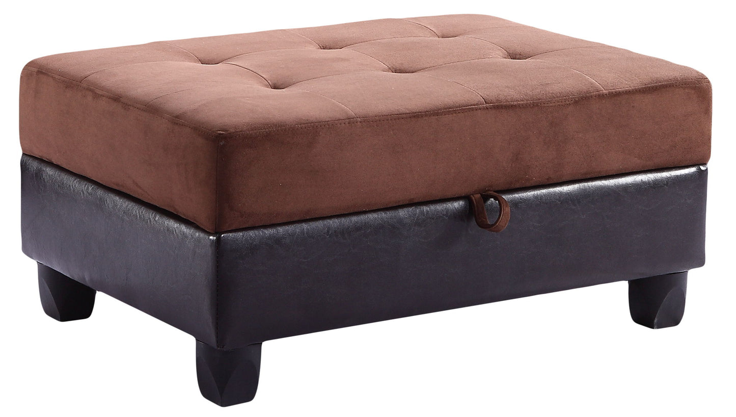 Glory Furniture - Gallant - Ottoman - Two Tone