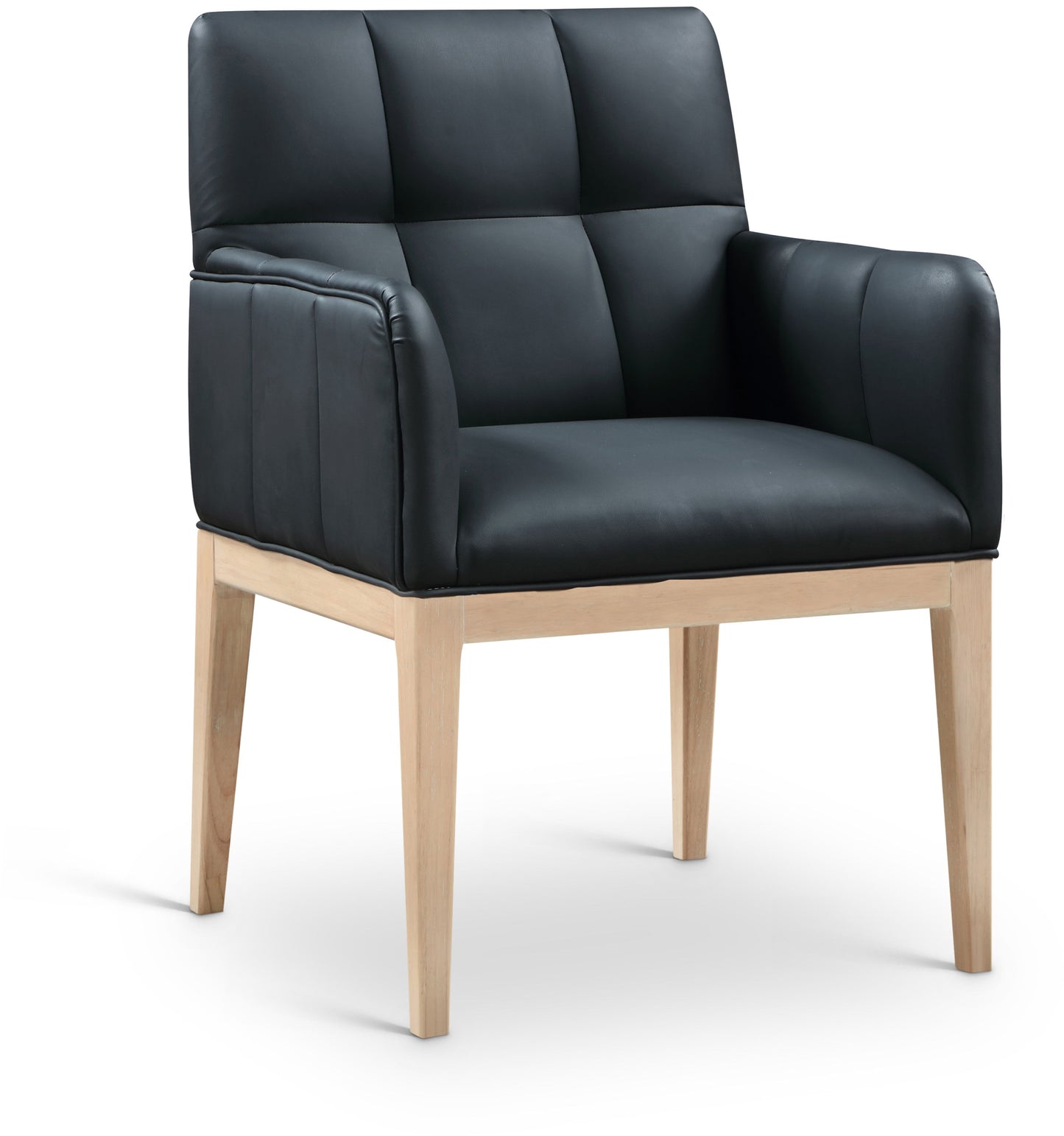 Adrian - Dining Arm Chair (Set of 2) - Light Brown Legs