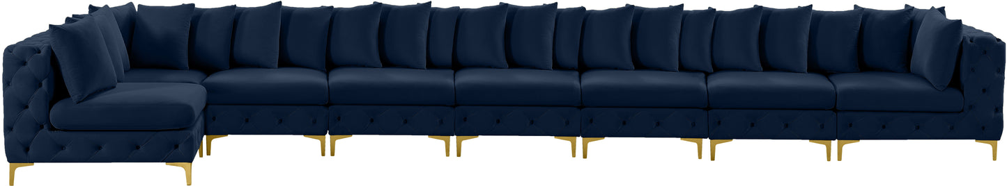 Tremblay - Modular Sectional 8 Piece - Navy - Modern & Contemporary