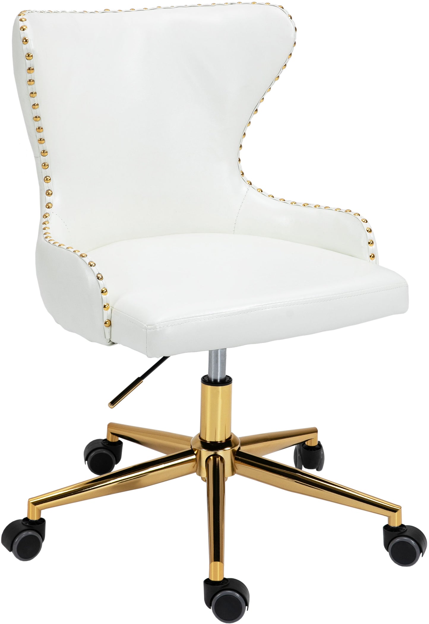 Hendrix - Office Chair with Gold Legs