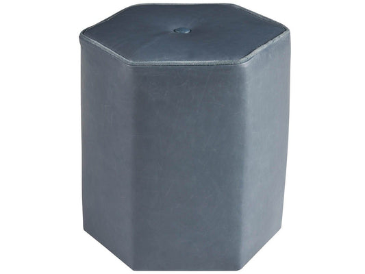 Gemma - Hexagon Ottoman, Special Order - Dark Gray