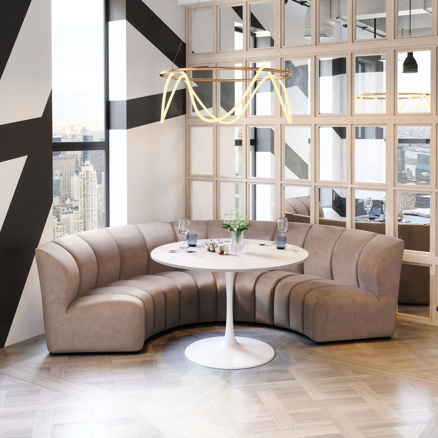 Garbi - Modular Sectional Corner - Beige