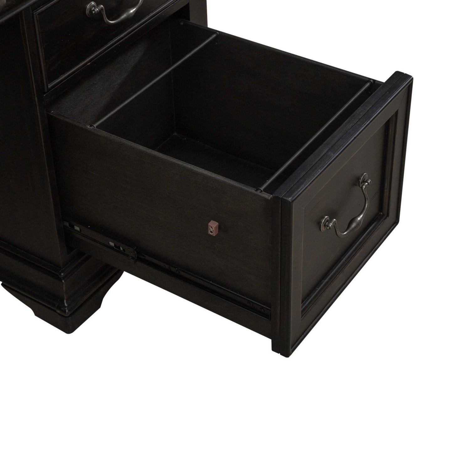 Meritage - Jr Executive Desk - Black