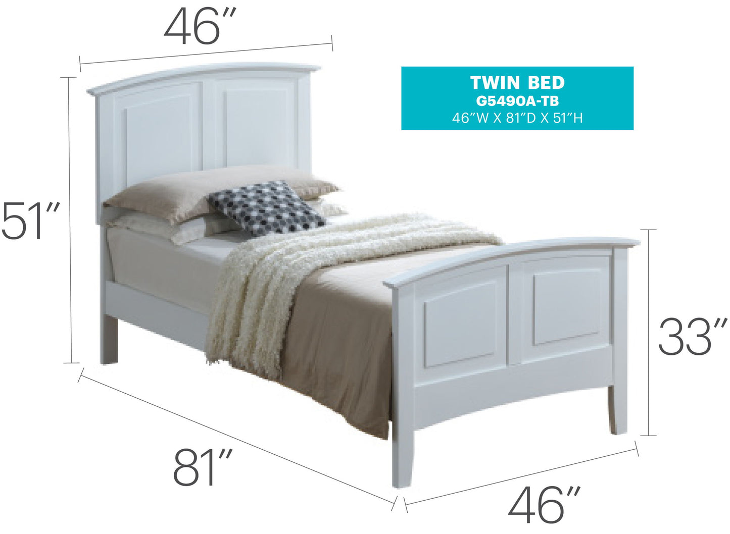 Glory Furniture - Hammond - Bed