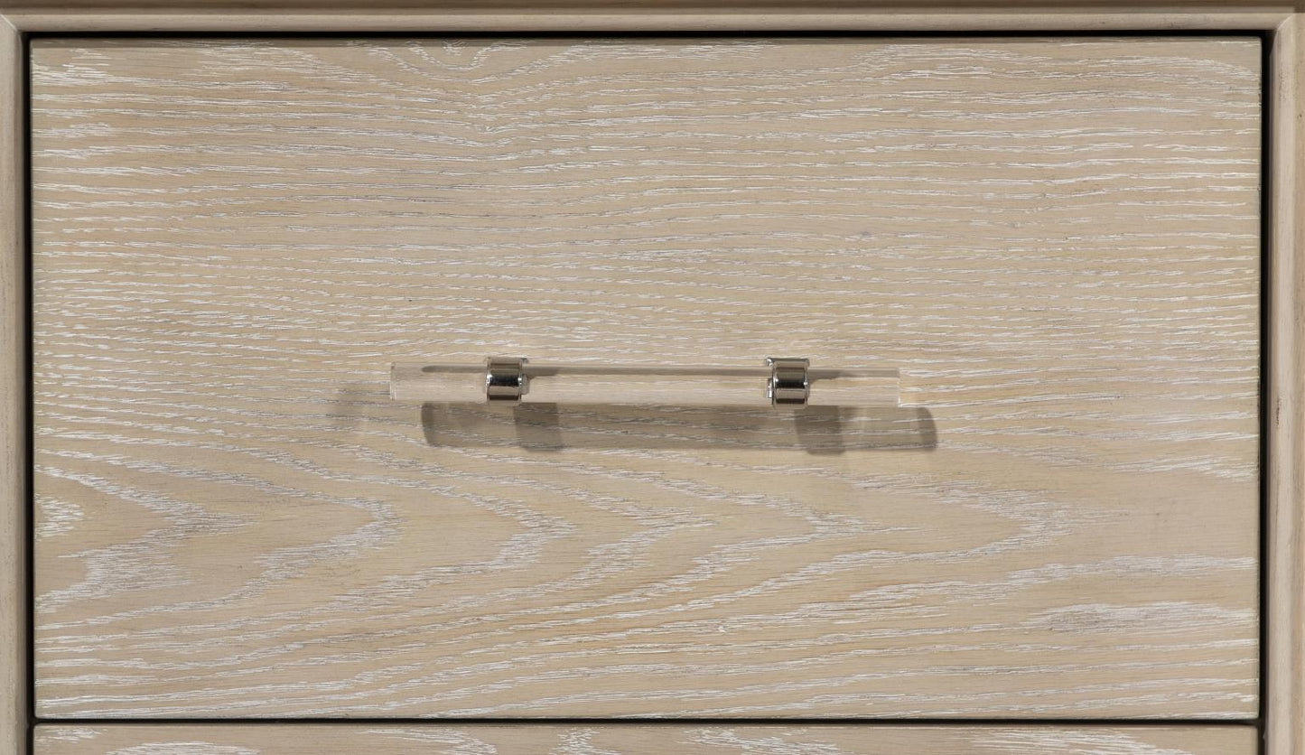 Horizons - 2 Drawers Nightstand - Soft Taupe