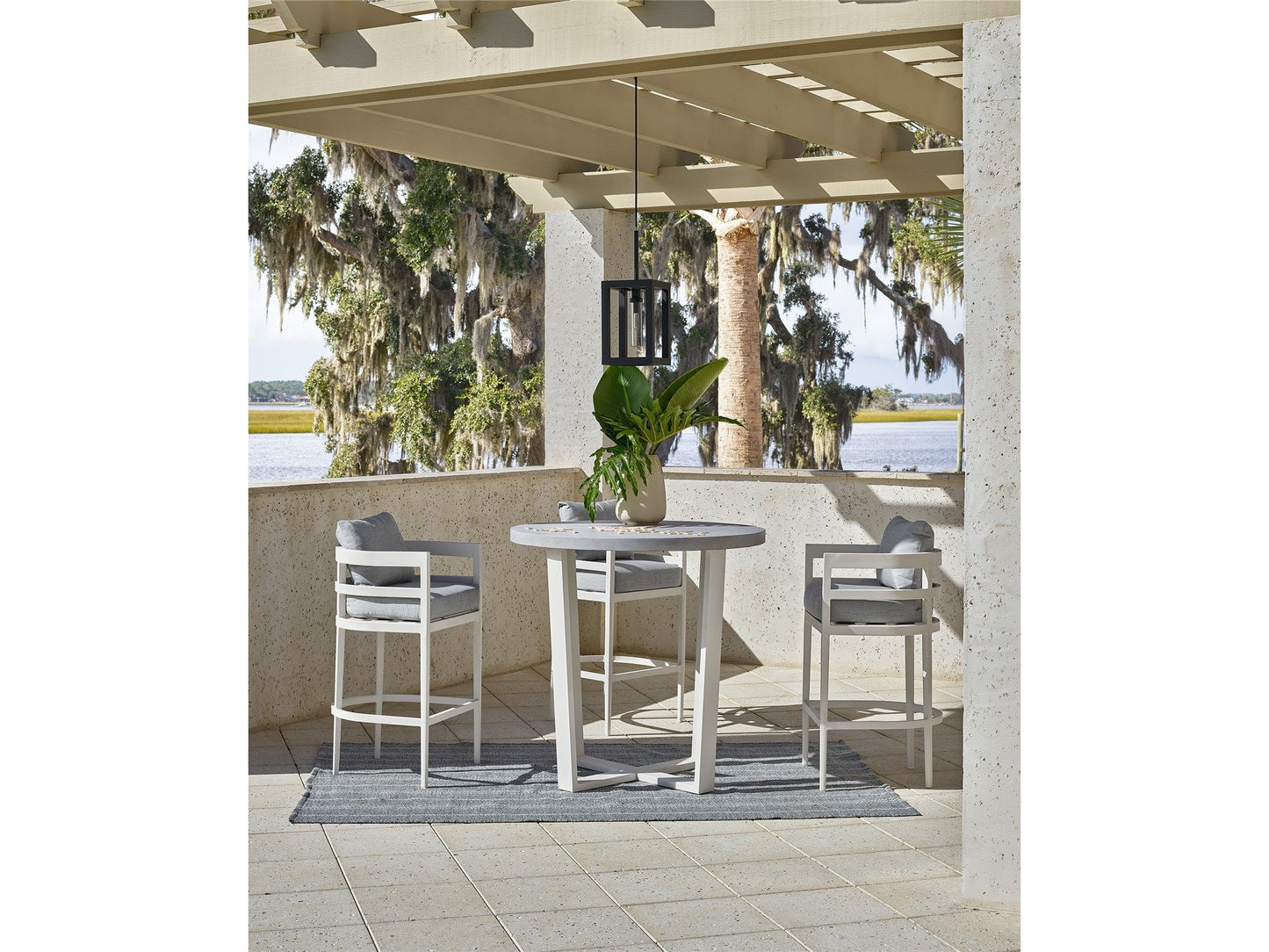 Coastal Living Outdoor / South Beach - Bar Table - Gray