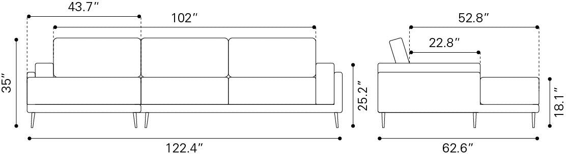 Bliss - Sectional