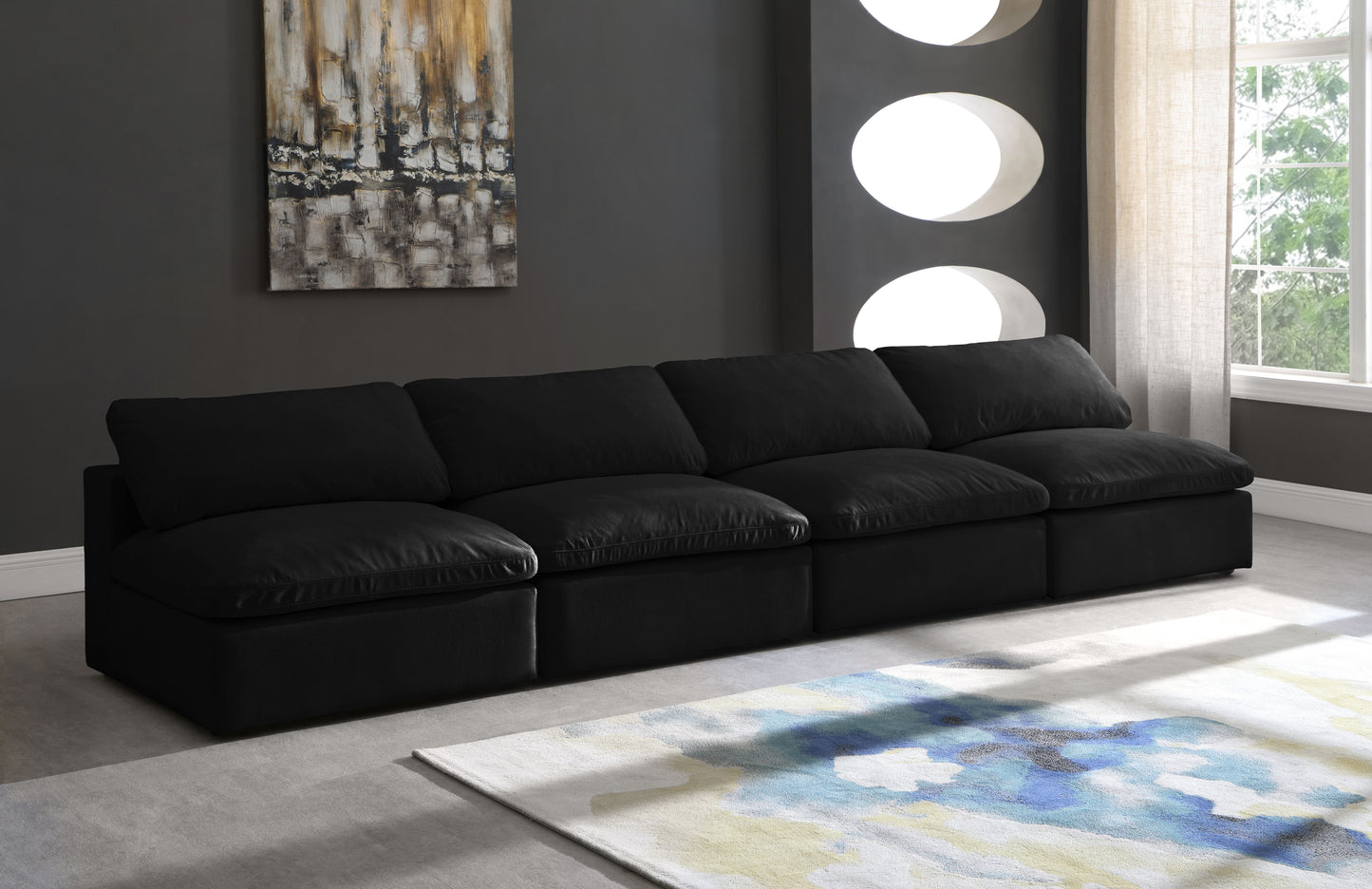 Cozy - Modular Armless 4 Seat Sofa