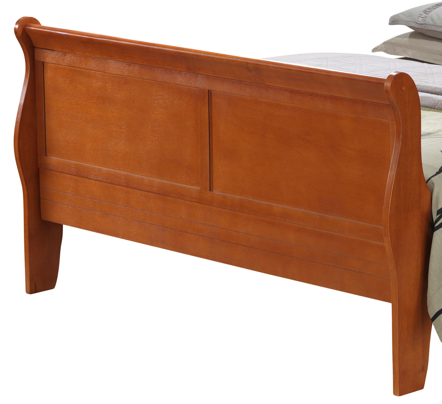 Glory Furniture - Louis Phillipe - Sleigh Bed