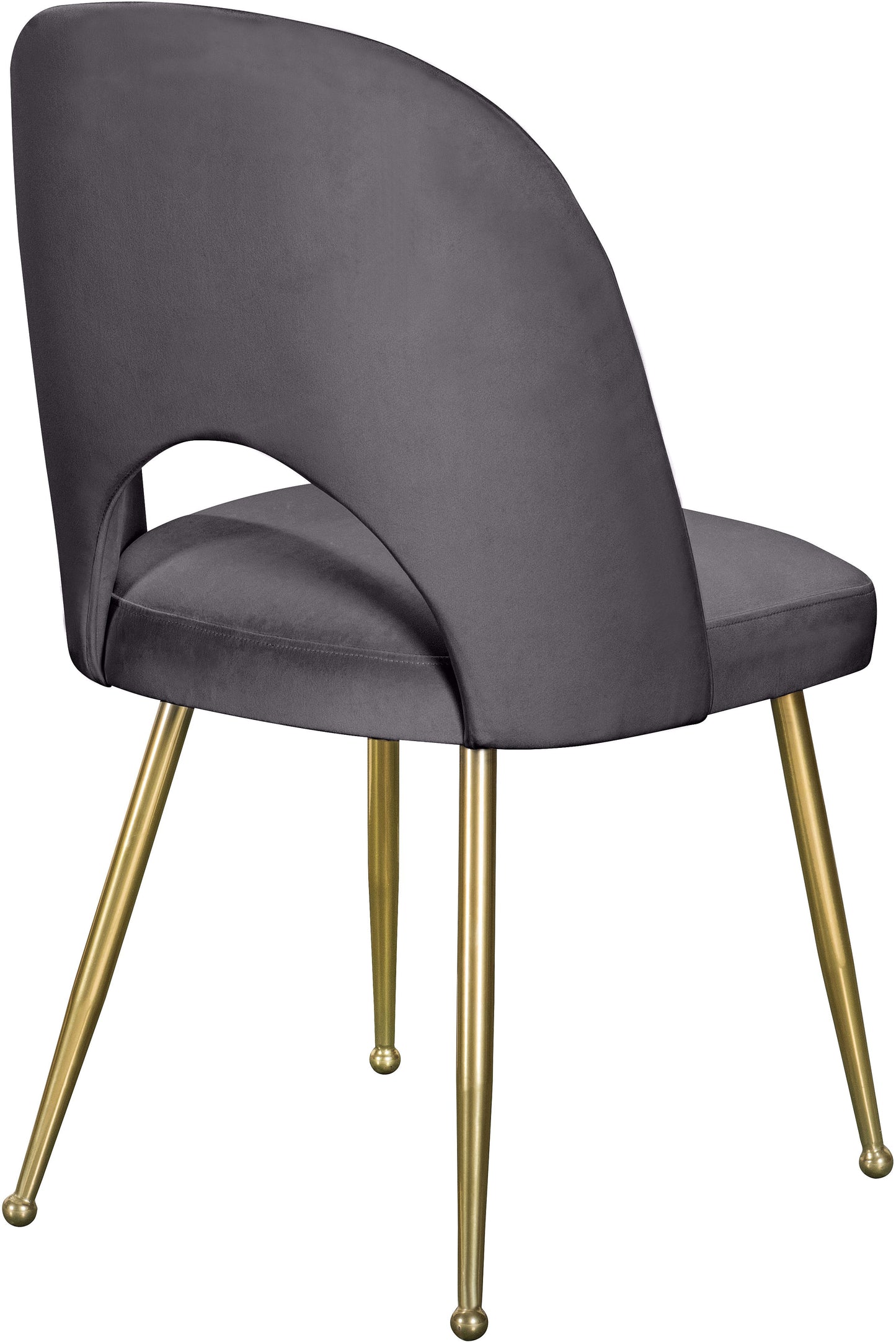 Logan - Dining Chair (Set of 2) - Gold Legs