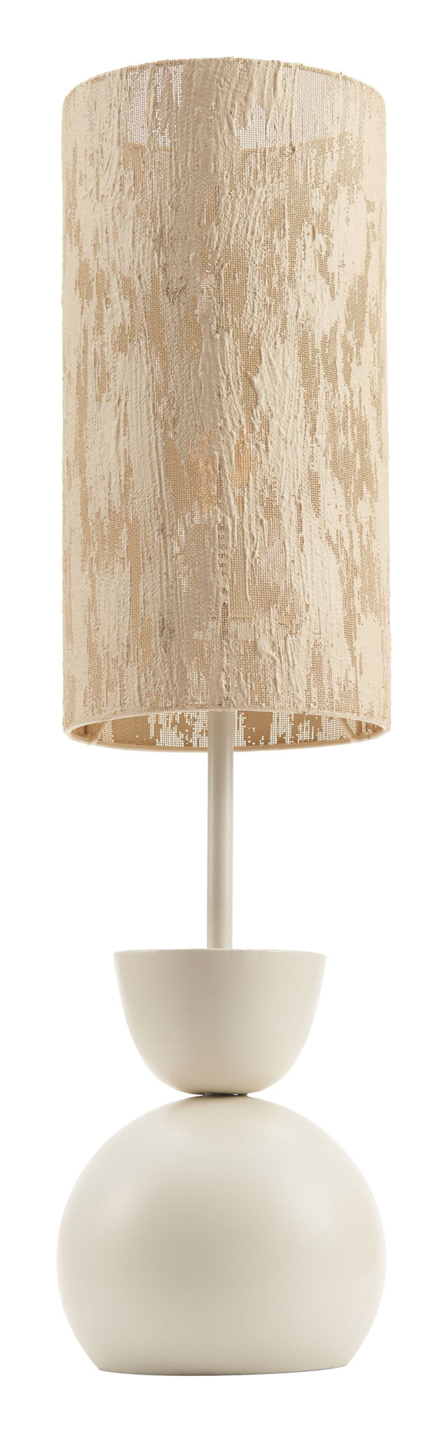 Gochi - Table Lamp - White / Beige
