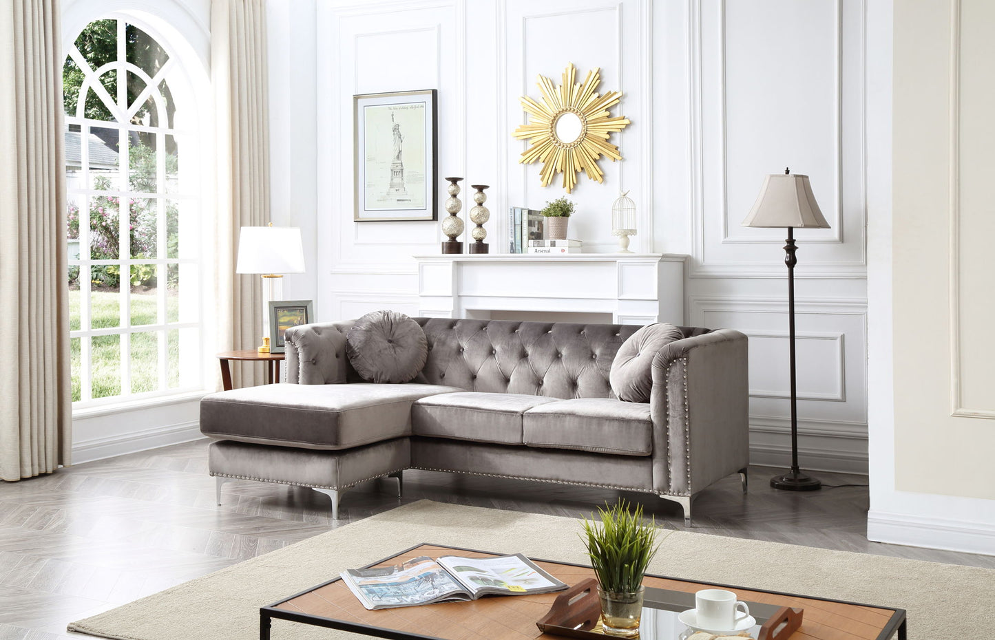 Glory Furniture - Pompano - Sofa Chaise