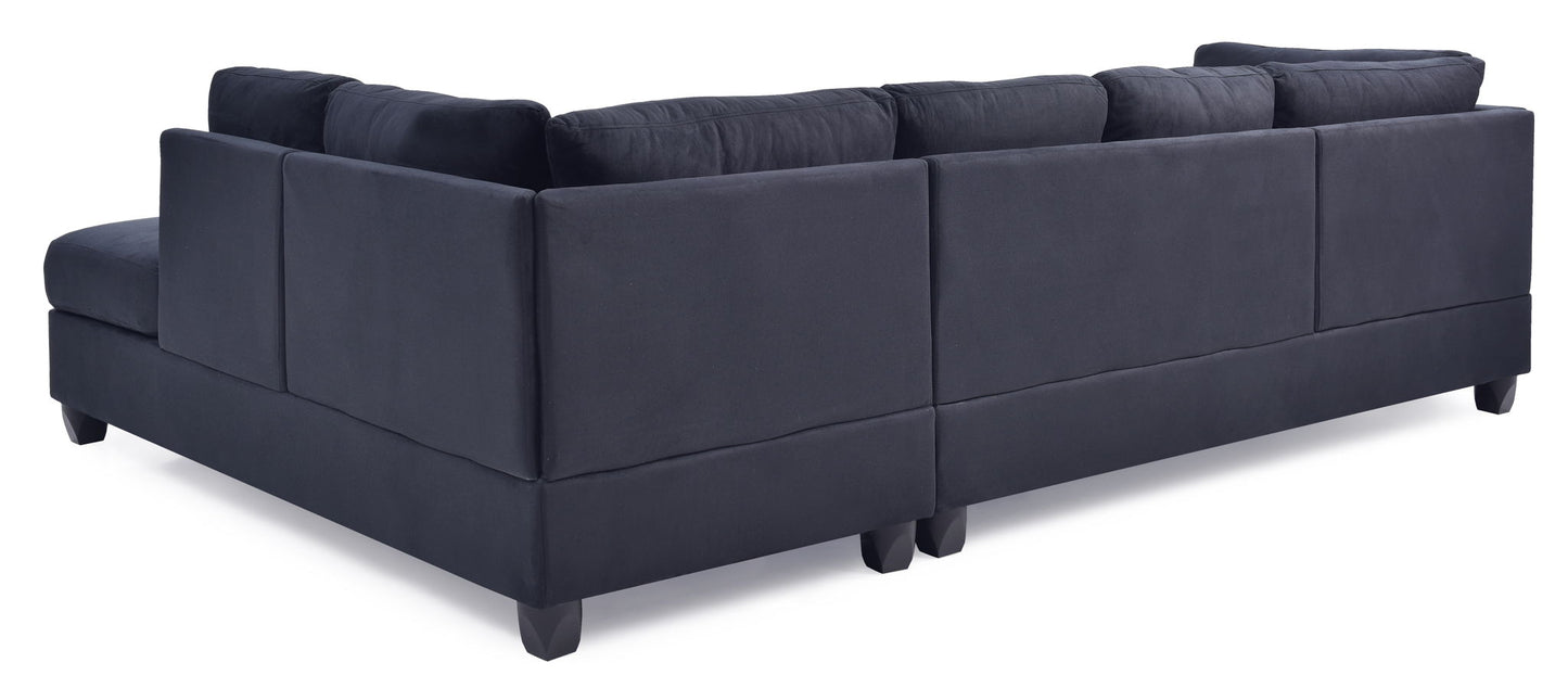 Glory Furniture - Malone - Fabric Sectional