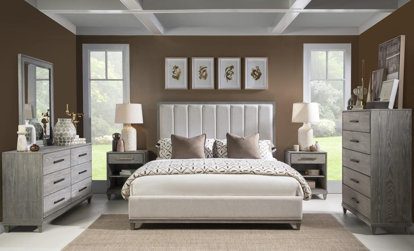 Artesia - Complete Upholstered Bed