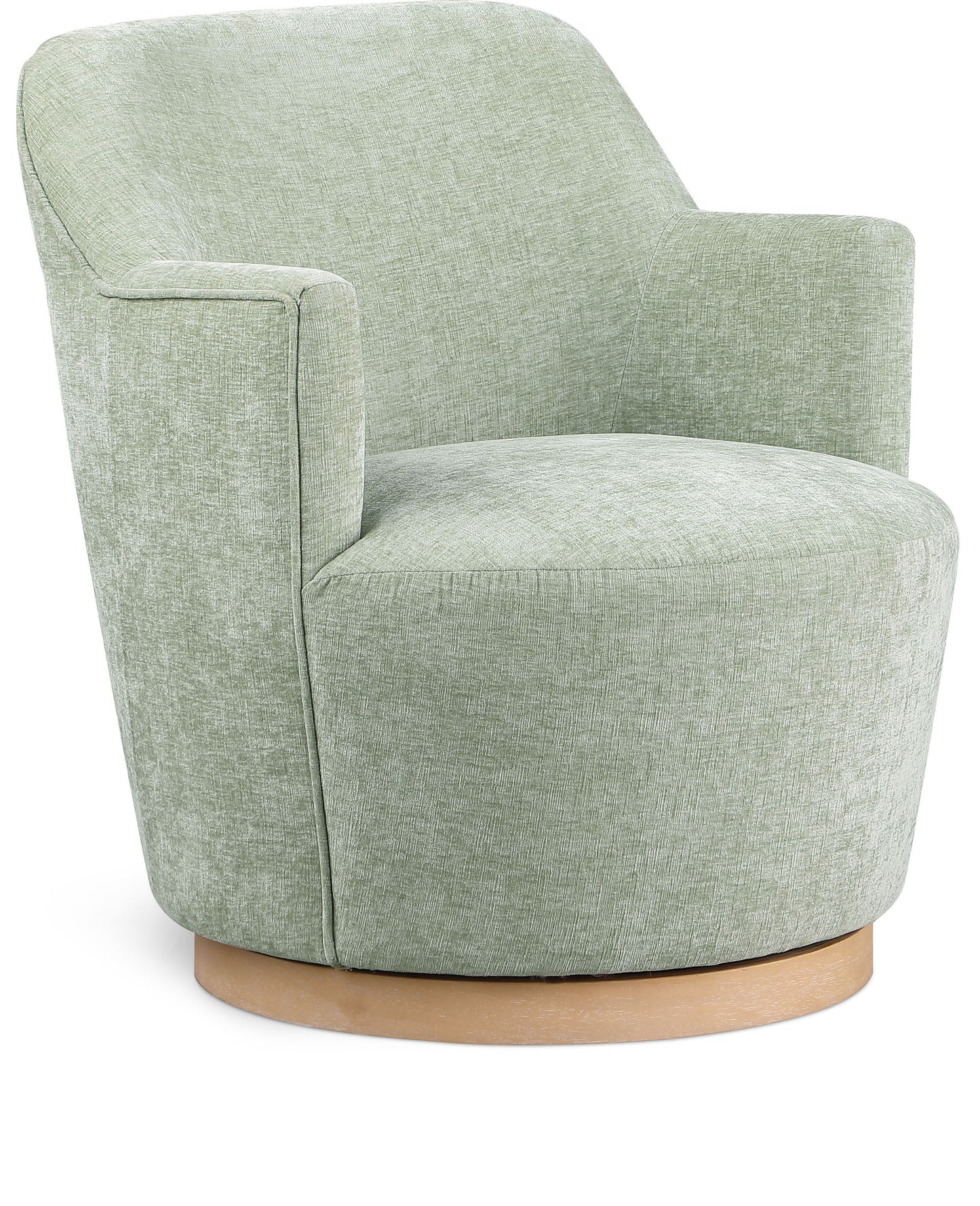 Clarita - Chenille Swivel Accent Chair