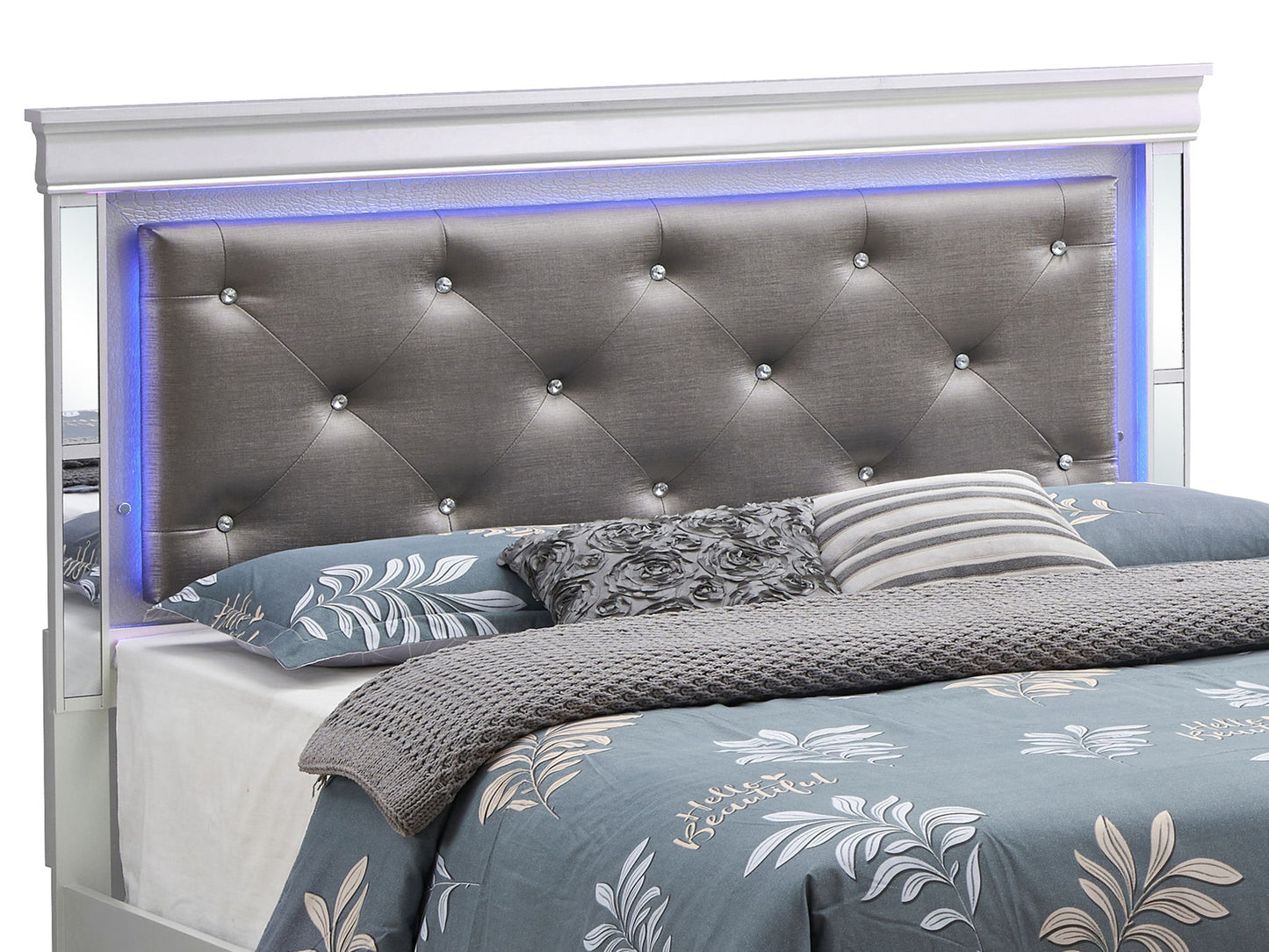 Glory Furniture - Verona - Bed With LED Headboard