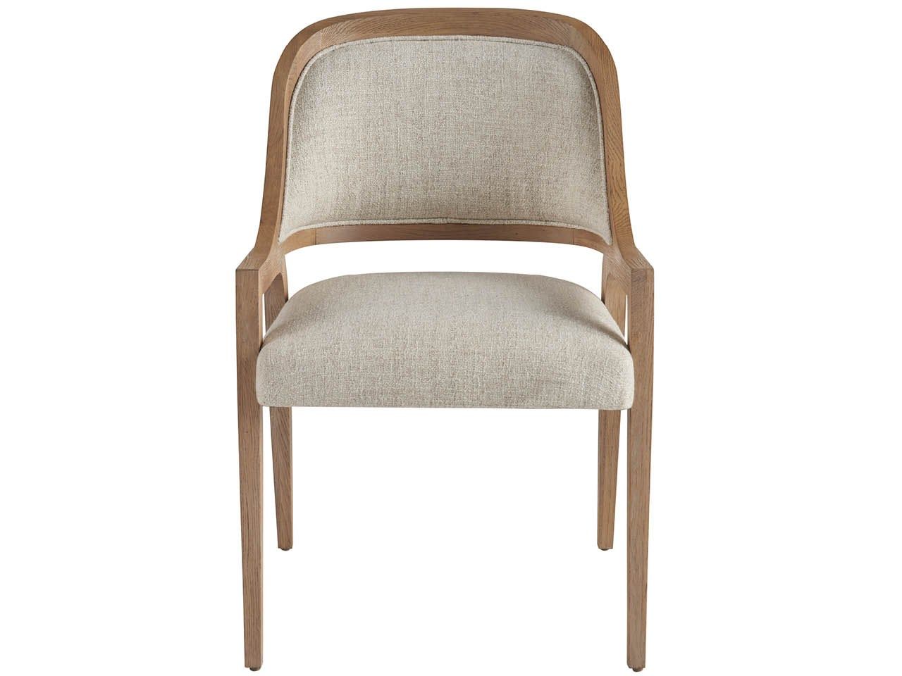 Avaline - Arm Chair - Light Brown / Beige